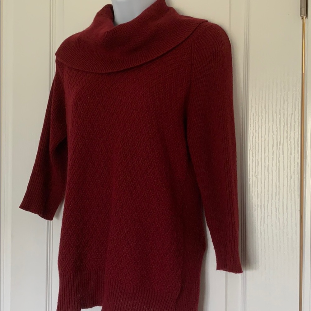 Burgundy sweater by The Limited - Picture 2 of 3